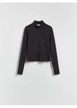 Reserved - Bluza ze stójką - czarny ze sklepu Reserved w kategorii Bluzy damskie - zdjęcie 187363993