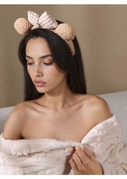 Sinsay - Opaska na głowę z uszami i kokardą - beżowy ze sklepu Sinsay w kategorii Opaski damskie - zdjęcie 187364602