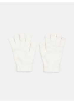 Sinsay - Rękawiczki - kremowy ze sklepu Sinsay w kategorii Rękawiczki damskie - zdjęcie 187364612
