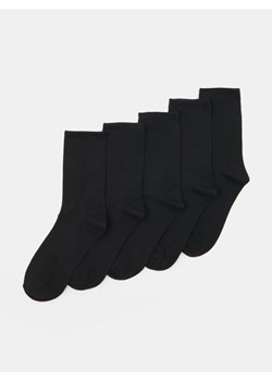 Sinsay - Skarpetki basic 5 pack - czarny ze sklepu Sinsay w kategorii Skarpetki męskie - zdjęcie 187364681