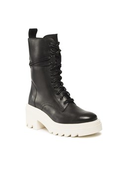 Trapery GINO ROSSI RST-CIRCLE-01 Czarny ze sklepu eobuwie.pl w kategorii Workery damskie - zdjęcie 187364712