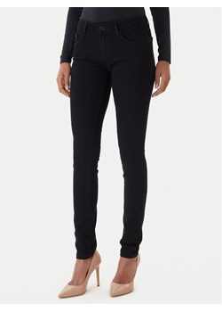 Guess Jeansy Annette W2YA99 D4PZ1 Czarny Skinny Fit ze sklepu MODIVO w kategorii Jeansy damskie - zdjęcie 187365231