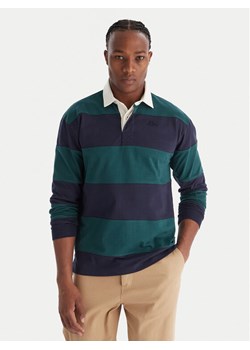 Robe di Kappa Polo New Casper 64112GW Granatowy Slim Fit ze sklepu MODIVO w kategorii T-shirty męskie - zdjęcie 187365281