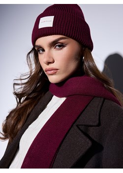 Mohito - Bordowa czapka beanie - kasztanowy ze sklepu Mohito w kategorii Czapki zimowe damskie - zdjęcie 187366033