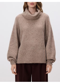 Reserved - Sweter z wełną - brązowy ze sklepu Reserved w kategorii Swetry damskie - zdjęcie 187366211