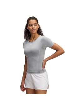 Damska koszulka treningowa Under Armour Vanish Seamless Washed SS - szara ze sklepu Sportstylestory.com w kategorii Bluzki damskie - zdjęcie 187366470