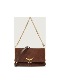 Zadig&Voltaire Torebka na ramię ROCKY II | zamsz ze sklepu Gomez Fashion Store w kategorii Listonoszki - zdjęcie 187366522