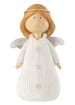 J Line Figurka dekoracyjna w kolorze białym - 17 x 29 x 12 cm ze sklepu Limango Polska w kategorii Dekoracje - zdjęcie 187367550