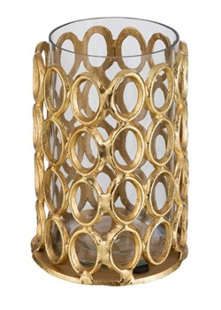 J Line Świecznik w kolorze złotym - wys. 21 x Ø 15 cm ze sklepu Limango Polska w kategorii Świeczniki - zdjęcie 187367604