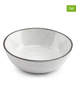 Salt and Pepper Miski (4 szt.) &quot;Fina&quot; w kolorze biało-czarnym - wys. 3 x Ø 9 cm ze sklepu Limango Polska w kategorii Naczynia - zdjęcie 187367710
