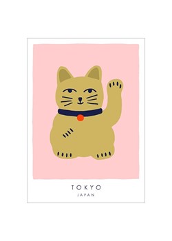 Poster &amp; Frame Druk artystyczny &quot;A Lucky Cat&quot; ze sklepu Limango Polska w kategorii Obrazy - zdjęcie 187367803