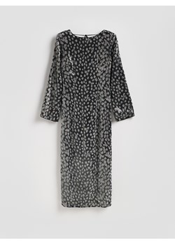 Reserved - Sukienka z cekinami - czarny ze sklepu Reserved w kategorii Sukienki - zdjęcie 187368833