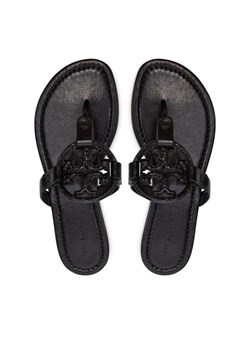 Japonki Tory Burch 145945 Czarny ze sklepu eobuwie.pl w kategorii Klapki damskie - zdjęcie 187368932