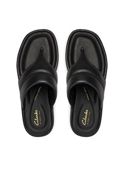 Japonki Clarks Alda Walk 26176261 Czarny ze sklepu eobuwie.pl w kategorii Klapki damskie - zdjęcie 187368951