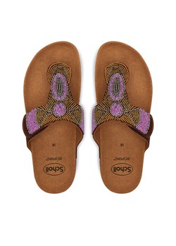 Japonki Scholl Tanisha MF31328 1011 Brązowy ze sklepu eobuwie.pl w kategorii Klapki damskie - zdjęcie 187368971