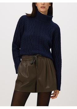 Reserved - Szorty z imitacji skóry - brązowy ze sklepu Reserved w kategorii Szorty - zdjęcie 187369361