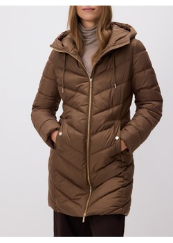 Reserved - Pikowana kurtka - brązowy ze sklepu Reserved w kategorii Płaszcze damskie - zdjęcie 187369920