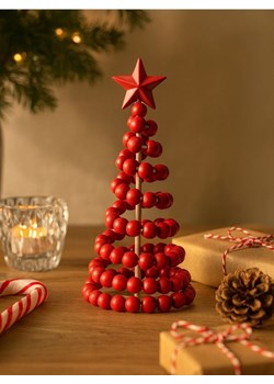 Sinsay - Dekoracja świąteczna w kształcie choinki - czerwony ze sklepu Sinsay w kategorii Dekoracje bożonarodzeniowe - zdjęcie 187370340