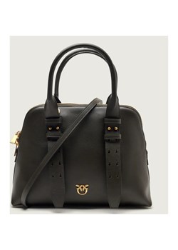 Pinko Skórzany kuferek BOWLING BAG MEDIUM ze sklepu Gomez Fashion Store w kategorii Kuferki - zdjęcie 187370912