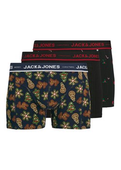 Jack & Jones Komplet bokserek Gingerbread 12285149 Czarny ze sklepu MODIVO w kategorii Majtki męskie - zdjęcie 187370933