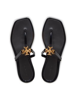 Tory Burch Japonki Roxanne 137704 Czarny ze sklepu MODIVO w kategorii Klapki damskie - zdjęcie 187370981