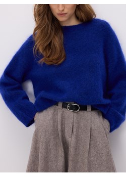 Reserved - Sweter z moherem i wełną - niebieski ze sklepu Reserved w kategorii Swetry damskie - zdjęcie 187371291