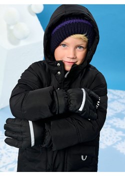 Sinsay - Rękawiczki z odblaskowymi elementami - czarny ze sklepu Sinsay w kategorii Rękawiczki dziecięce - zdjęcie 187371773