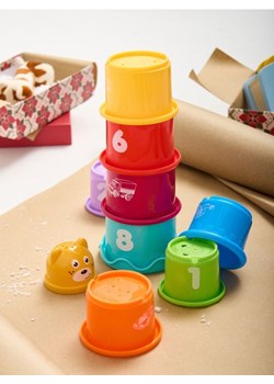 Sinsay - Zabawka - Kubki do kąpieli - wielobarwny ze sklepu Sinsay w kategorii Zabawki - zdjęcie 187371824