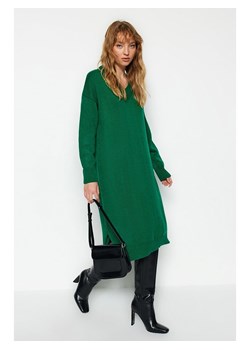 trendyol Sukienka w kolorze zielonym ze sklepu Limango Polska w kategorii Sukienki - zdjęcie 187372531