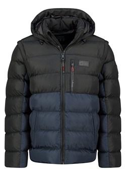 Geographical Norway Kurtka pikowana &quot;Badamo&quot; w kolorze granatowo-czarnym ze sklepu Limango Polska w kategorii Kurtki męskie - zdjęcie 187372854