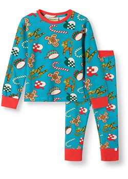 Småfolk Piżama &quot;Jubilee&quot; w kolorze niebieskim ze sklepu Limango Polska w kategorii Piżamy dziecięce - zdjęcie 187373332