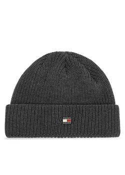 Czapka Tommy Hilfiger AM0AM12635 Szary ze sklepu eobuwie.pl w kategorii Czapki zimowe męskie - zdjęcie 187373420