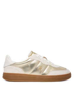Sneakersy Tommy Hilfiger Mu Jackie Metallic FW0FW09026 Złoty ze sklepu eobuwie.pl w kategorii Buty sportowe damskie - zdjęcie 187373454