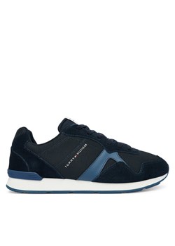 Tommy Hilfiger Sneakersy Runner Icon Mix FM0FM05679 Granatowy ze sklepu MODIVO w kategorii Buty sportowe męskie - zdjęcie 187373853