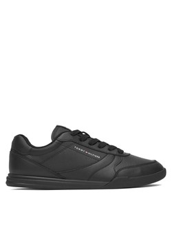 Tommy Hilfiger Sneakersy Lopro Cup Leather FM0FM05677 Czarny ze sklepu MODIVO w kategorii Buty sportowe męskie - zdjęcie 187373884