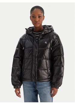 Calvin Klein Jeans Kurtka zimowa LV047D505G Czarny Relaxed Fit ze sklepu MODIVO w kategorii Kurtki damskie - zdjęcie 187373901