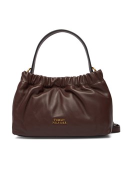 Tommy Hilfiger Torebka Soft Leather Mini Crossover AW0AW18306 Brązowy ze sklepu MODIVO w kategorii Torebki damskie - zdjęcie 187373922