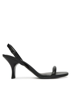 Calvin Klein Sandały HW0HW02800 Czarny ze sklepu MODIVO w kategorii Sandały damskie - zdjęcie 187373924