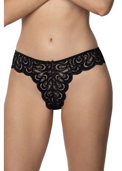 Brazyliany Róża Madamka czarny ze sklepu kontri.pl w kategorii Majtki damskie - zdjęcie 187374603