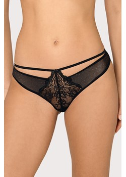 Figi Róża Zulaj czarny ze sklepu kontri.pl w kategorii Majtki damskie - zdjęcie 187374921