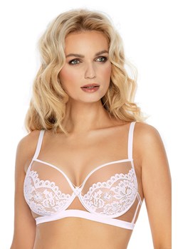 Biustonosz push-up Róża Torfi  biały ze sklepu kontri.pl w kategorii Biustonosze - zdjęcie 187375040