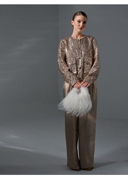 Sinsay - Futrzana torebka na łańcuszku - biały ze sklepu Sinsay w kategorii Torebki damskie - zdjęcie 187376151