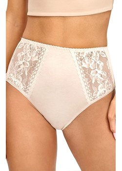 Donna figi damskie pełne z wysokim stanem beżowe 239, Kolor beżowy, Rozmiar S, Donna ze sklepu Primodo w kategorii Majtki damskie - zdjęcie 187376780