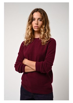AUTHENTIC CASHMERE Kaszmirowy sweter &quot;Etret&quot; w kolorze bordowym ze sklepu Limango Polska w kategorii Swetry damskie - zdjęcie 187376944
