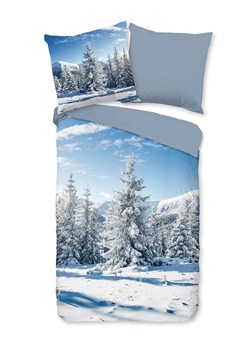 Good Morning Komplet pościeli flanelowej &quot;Albert&quot; w kolorze niebieskim ze sklepu Limango Polska w kategorii Pościele - zdjęcie 187377070