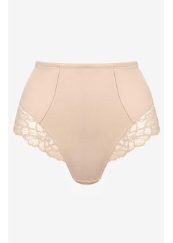 Figi damskie modelujące z wysokim stanem beżowe Perla Pizzo, Kolor beżowy, Rozmiar M, INFIORE ze sklepu Intymna w kategorii Majtki damskie - zdjęcie 187377791