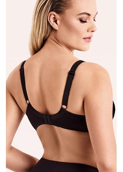 Biustonosz usztywniany balkonetka z koronką czarny Priscilla Pizzo, Kolor czarny, Rozmiar 75C, INFIORE ze sklepu Intymna w kategorii Biustonosze - zdjęcie 187377804