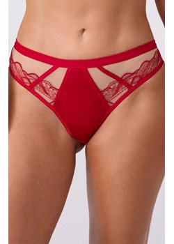 Marilyn figi brazyliany z haftem czerwone Cameron, Kolor czerwony, Rozmiar S, Marilyn ze sklepu Intymna w kategorii Majtki damskie - zdjęcie 187377822