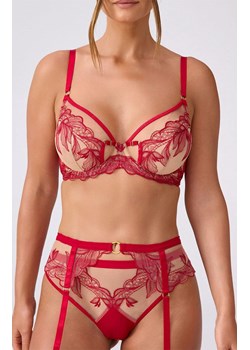 Marilyn stringi damskie z haftem czerwone Cameron, Kolor czerwony, Rozmiar S, Marilyn ze sklepu Intymna w kategorii Majtki damskie - zdjęcie 187377824