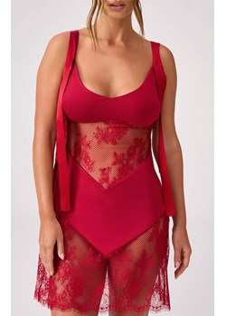 Marilyn koronkowa koszulka nocna Merlot, Kolor czerwony, Rozmiar 36, Marilyn ze sklepu Intymna w kategorii Koszule nocne - zdjęcie 187377831